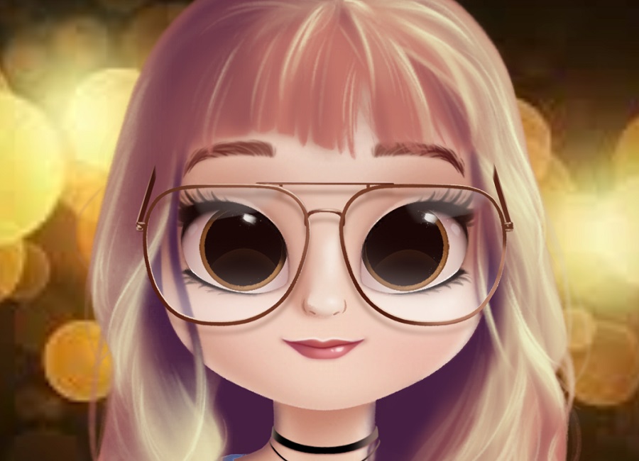 example of big eyes cartoon style